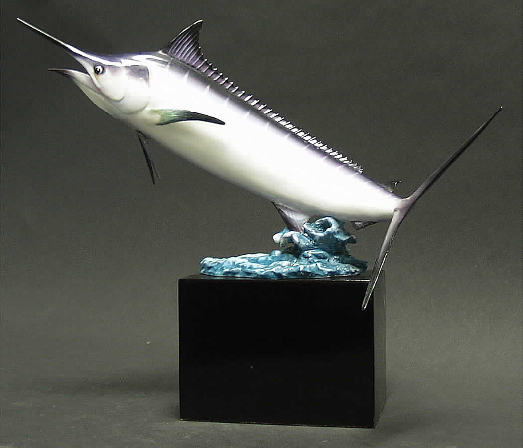Game Fish Series Blue Marlin - Boxed by Royal Worcester-1