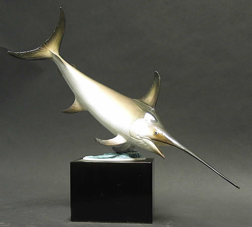 Game Fish Series Swordfish - No Box by Royal Worcester-1