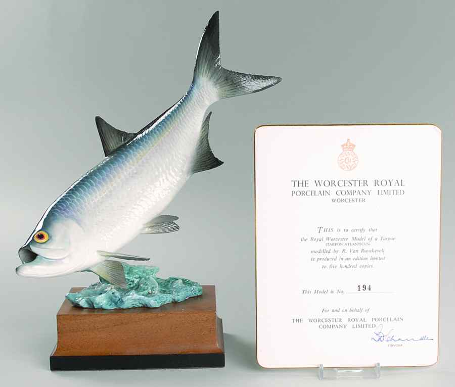 Game Fish Series Tarpon - Boxed by Royal Worcester-1