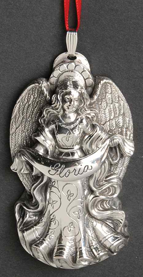 Annual Sterling Angel Christina-Angel Of Praise - Boxed by Reed & Barton-1