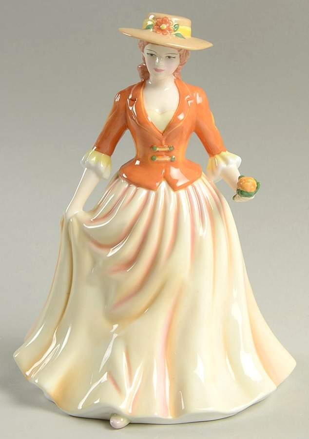 Annual Club Membership Figurines Autumn Stroll - 2006 - Boxed by Royal Doulton-1