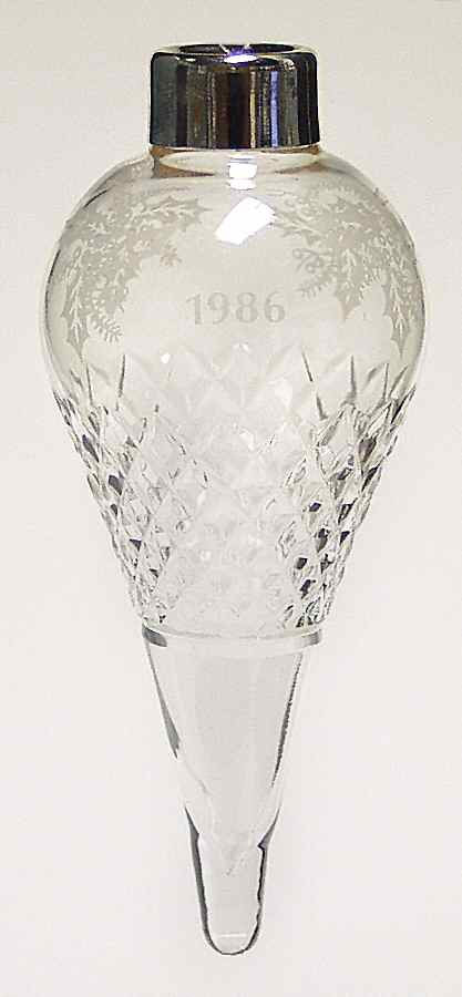 Crystal Annual Ornament Holly - No Box by Royal Doulton-1