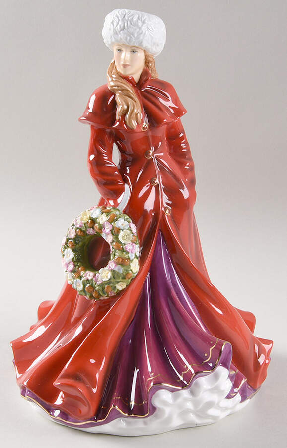 Christmas Figure-Annual Holiday Greetings - 2013 - Boxed by Royal Doulton-1