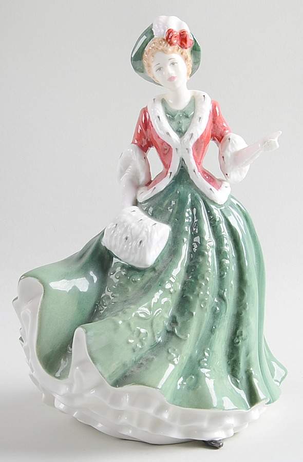 Christmas Figure-Annual Christmas Day-2000 - Boxed by Royal Doulton-1