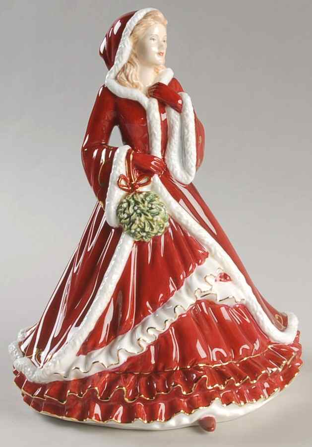 Christmas Figure-Annual Christmas Wish-2011 - No Box by Royal Doulton-1