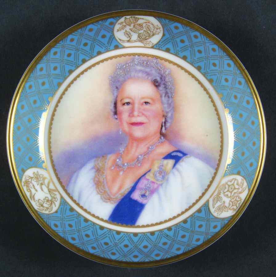 Royal Worcester Royalty Giftware Queen Mother Memorial Coaster - Boxed by Royal Worcester-1
