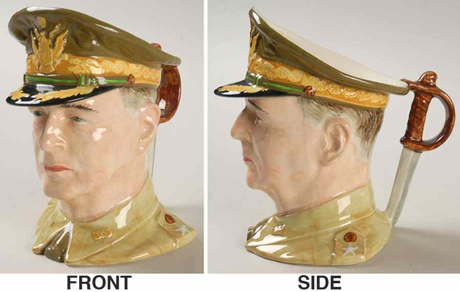 Royal Winton Character Jug General Douglas Macarthur - No Box by Royal Winton-1