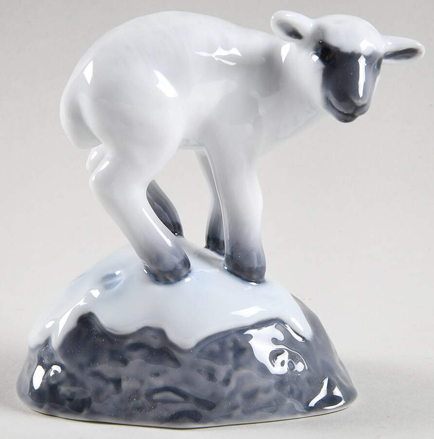 Annual Figurines Lamb - No Box by Royal Copenhagen-1