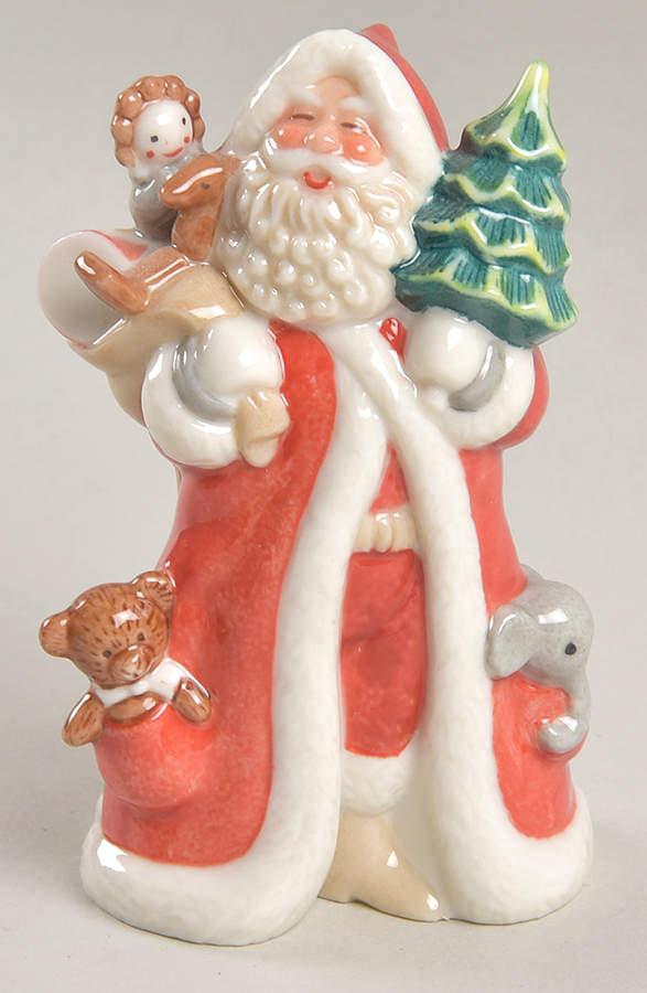 Annual Santa Figurine 2002-A Visit From Santa - No Box by Royal Copenhagen-1