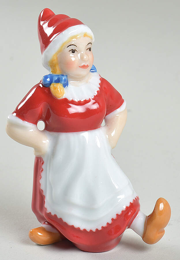 Annual Santa Figurine 2024-Santa's Wife Dancing - Boxed by Royal Copenhagen-1