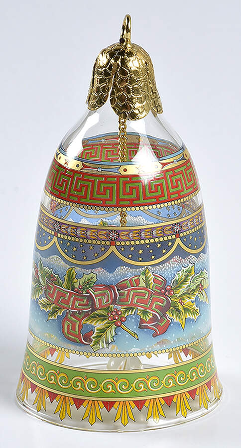 Versace Christmas Bell-Crystal Silent Night - Boxed by Rosenthal-1