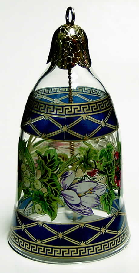 Versace Christmas Bell-Crystal Let There Be Love - Boxed by Rosenthal-1