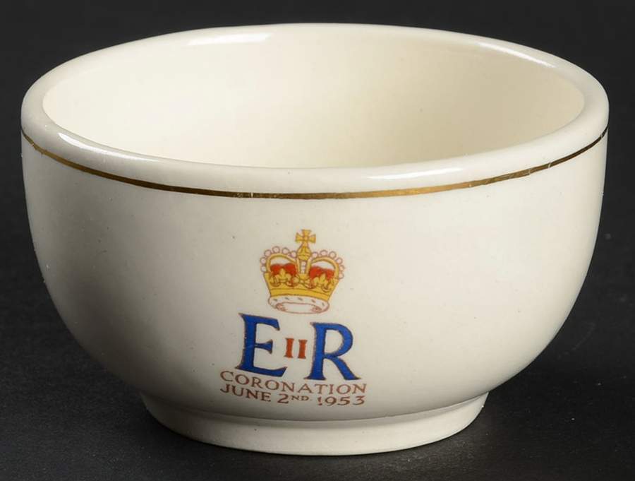 Royal Cauldon Royalty Giftware Queen Elizabeth Ii Coronation Ind Sugar - No Box by Royal Cauldon-1
