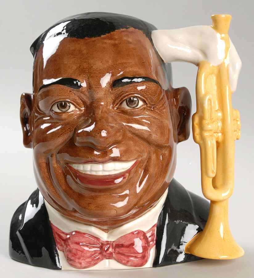 Celebrity Collection Louis Armstrong - Boxed by Royal Doulton-1