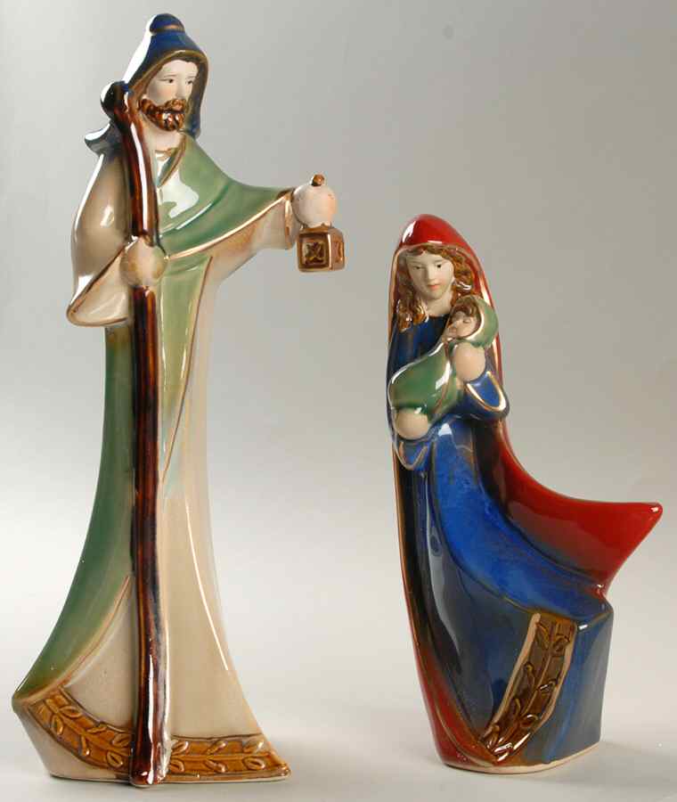 Roman  Figurines & Giftware Holy Family 2 Piece Figurine - Boxed by Roman-1