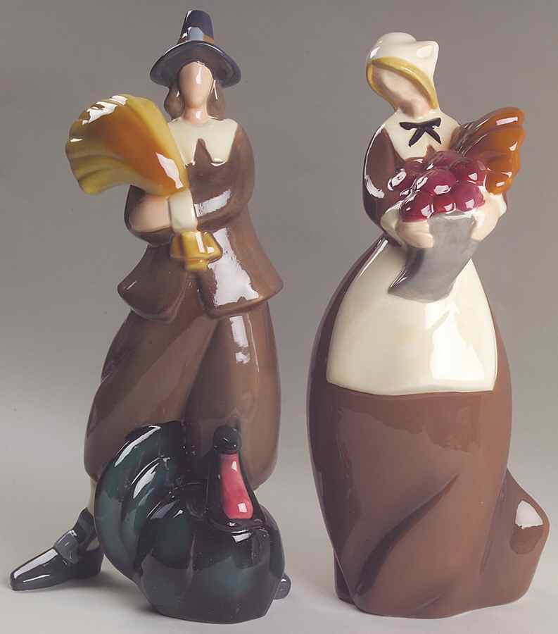Roman  Figurines & Giftware Harvest Figurine 2 Pc Set - Boxed by Roman-1