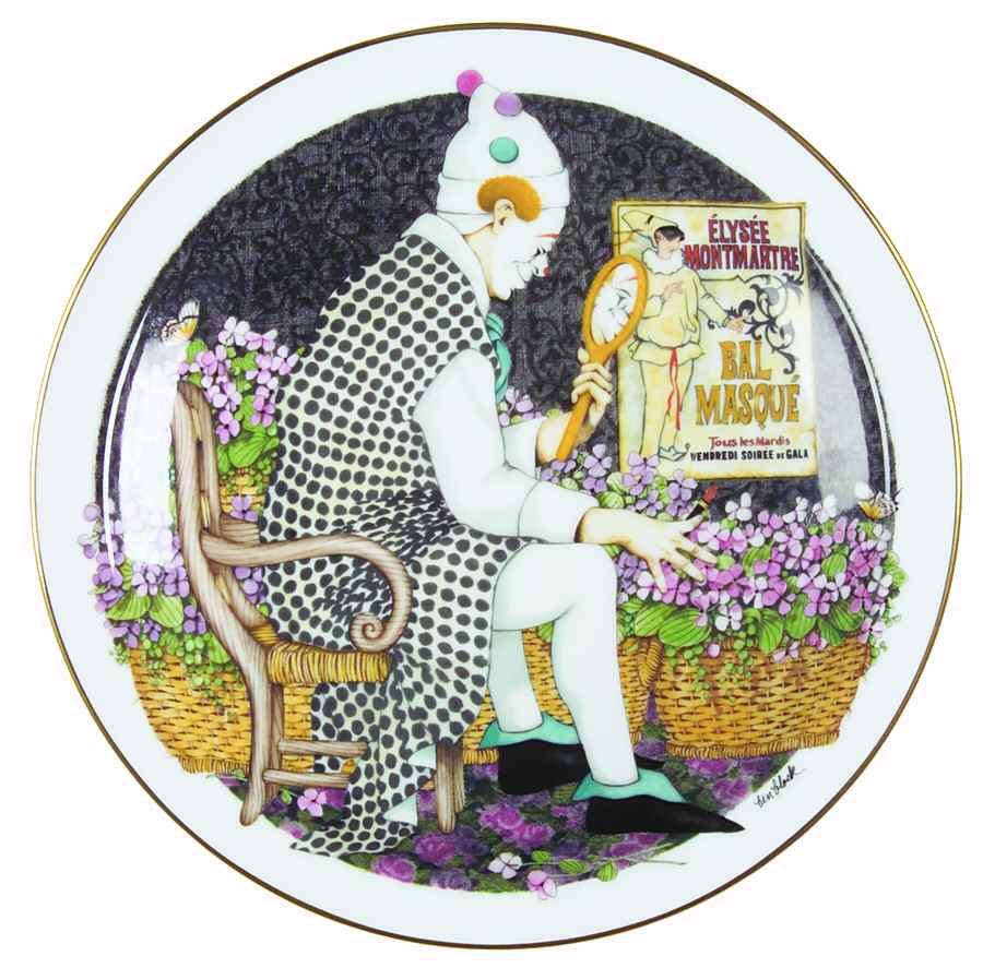 Behind the Painted Masque Make Me Laugh - Boxed by Royal Doulton-1