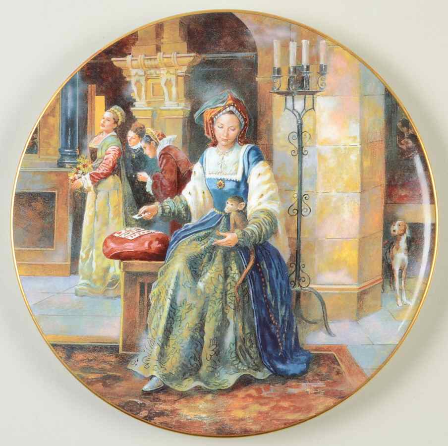 Henry VIII and His Six Wives Catherine Of Aragon - Boxed by Royal Doulton-1