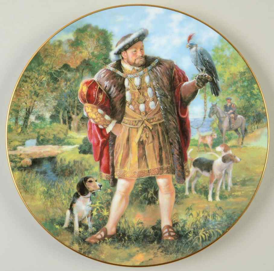 Henry VIII and His Six Wives Henry Viii - With Box by Royal Doulton-1