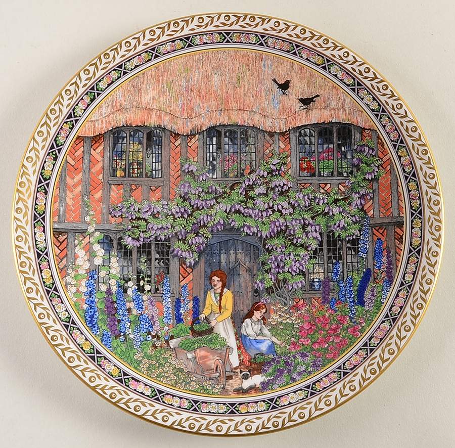 Country Cottages Essex Red Brick - No Box by Royal Worcester-1