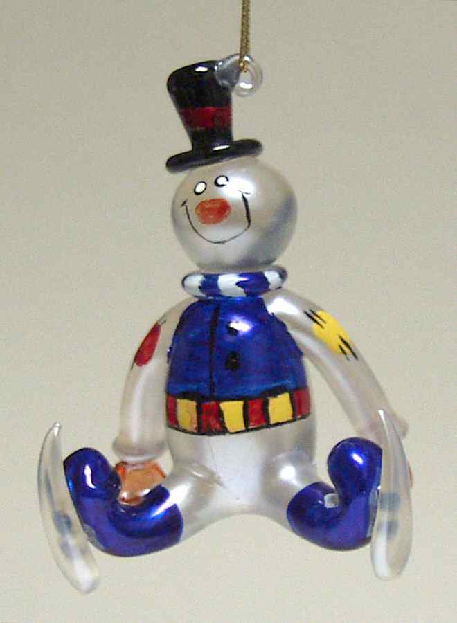Roman Christmas Ornaments Snowman-Sitting - Boxed by Roman-1