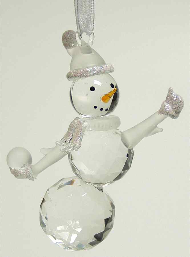 Roman Christmas Ornaments Snowball Snowman-A - Boxed by Roman-1
