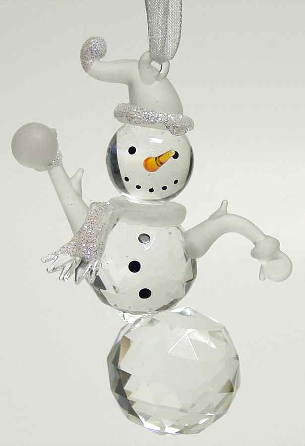 Roman Christmas Ornaments Snowball Snowman-B - Boxed by Roman-1