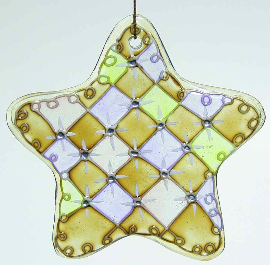 Roman Christmas Ornaments Gingerbread Star - No Box by Roman-1