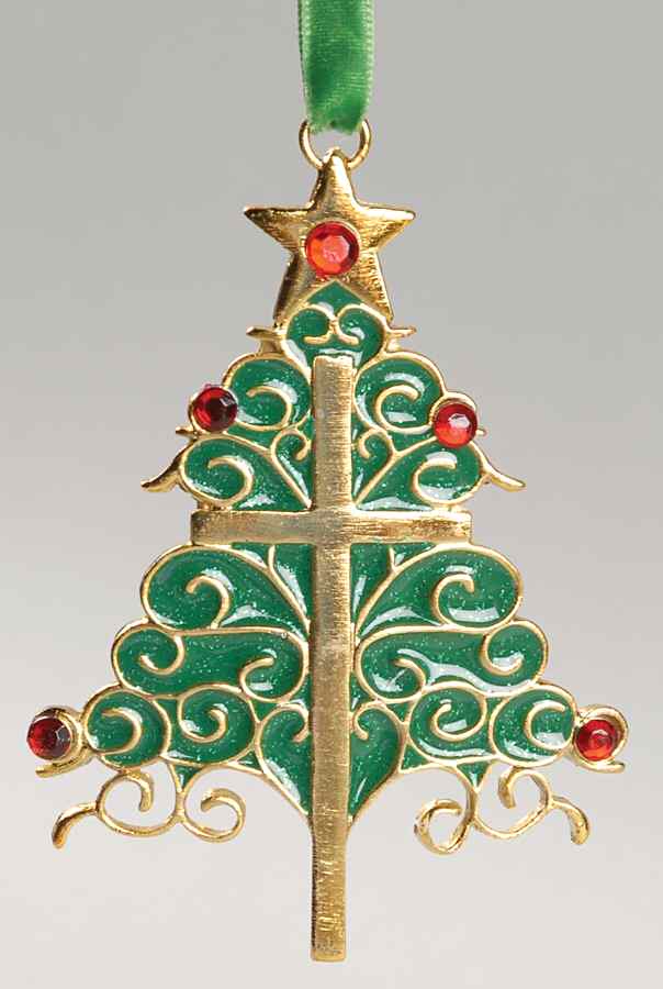 Holiday Traditions Christmas Cross - Boxed by Roman-1