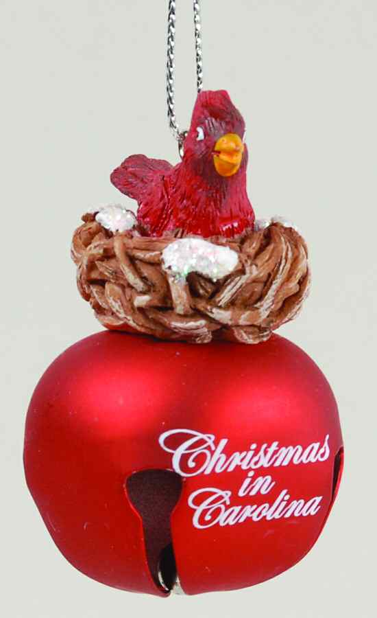 Roman Christmas Ornaments Christmas In Carolina Cardinal - No Box by Roman-1