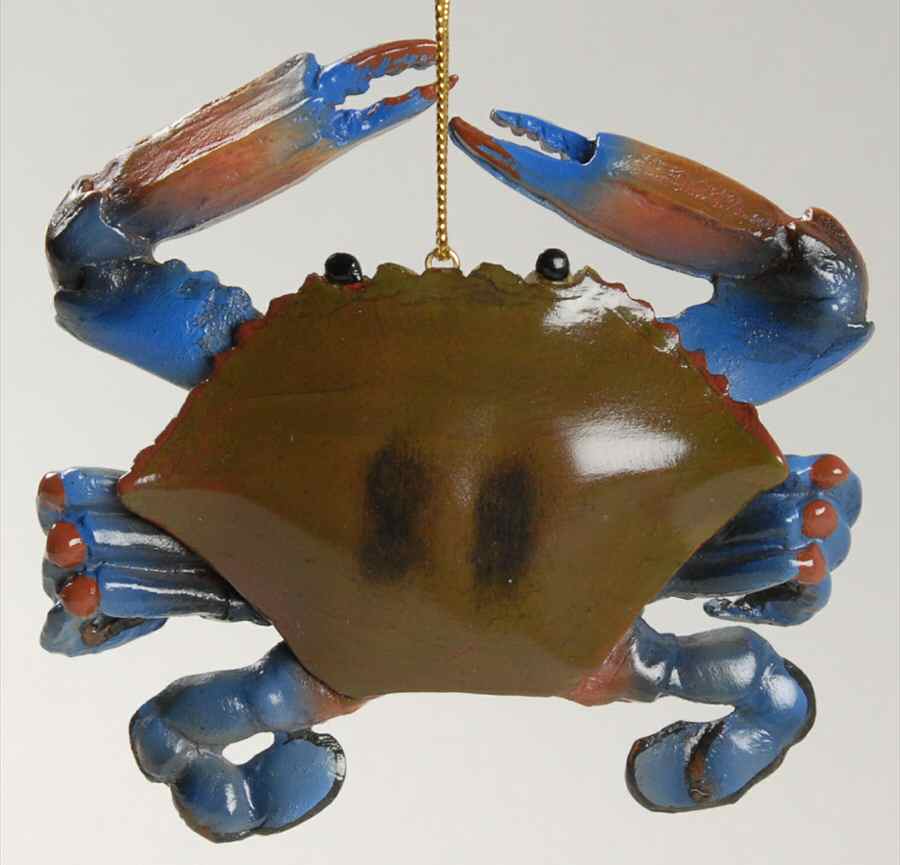 Roman Christmas Ornaments Crab-Red Ornament - No Box by Roman-1