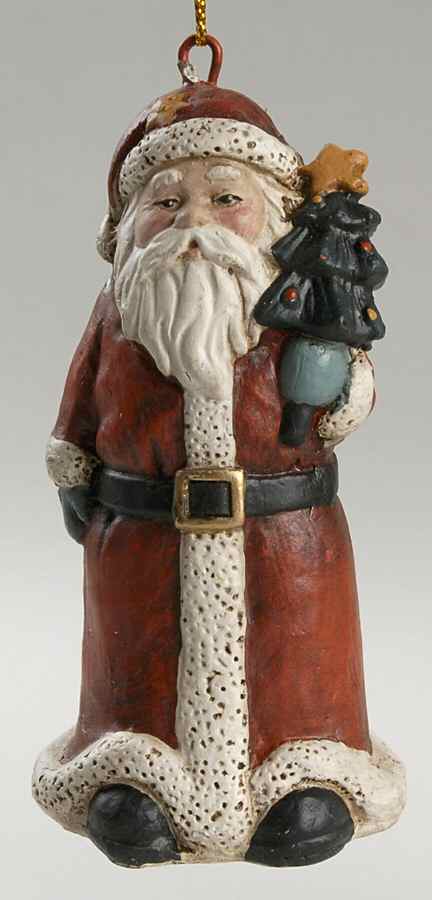 Roman Christmas Ornaments Asst Santa Ornament - No Box by Roman-1