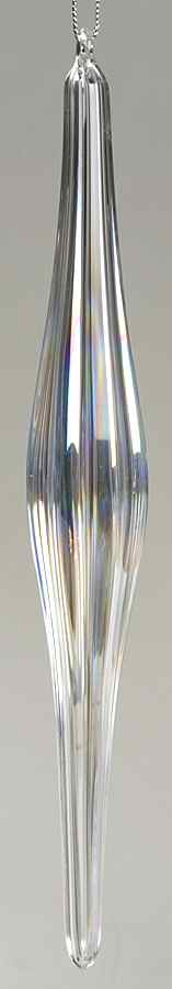 Roman Christmas Ornaments Icicle-Geometric - No Box by Roman-1