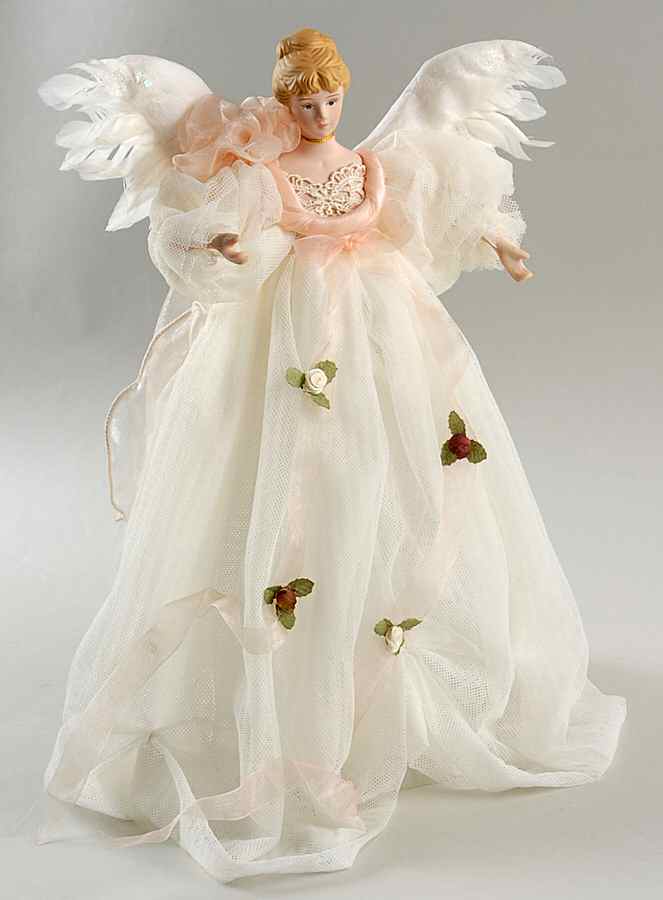 Roman Christmas Ornaments Angel Tree Topper - No Box by Roman-1