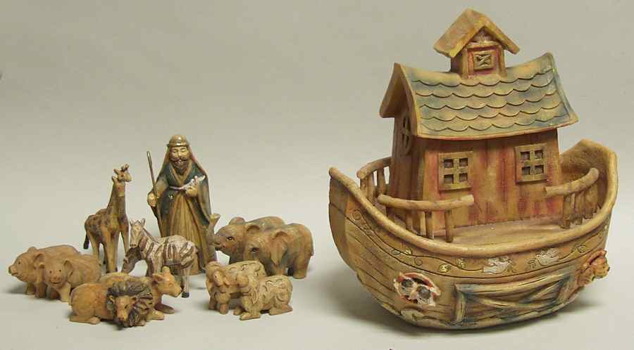 Nature's Inspiration Collection Noah's Ark-Set Of 8 - Boxed by Roman-1