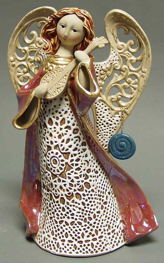 Origins Artisan Collection Angel W/ Lute - No Box by Roman-1