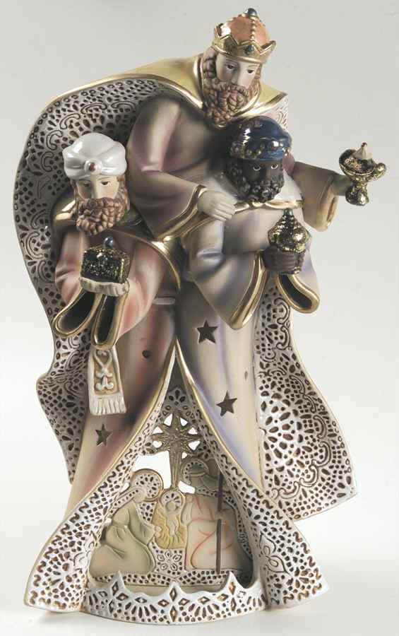 Origins Artisan Collection 3 Kings Candle Votive-Figural - Boxed by Roman-1