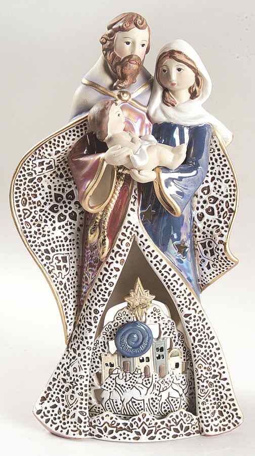 Origins Artisan Collection Holy Family Tea Light Holder - No Box by Roman-1
