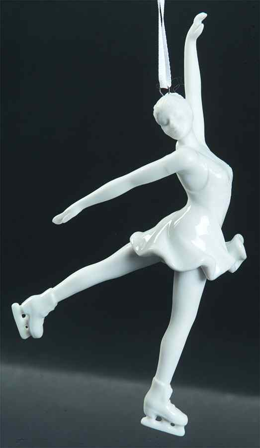 Lace Illusions Ice Skater-Looking Back - Boxed by Roman-1