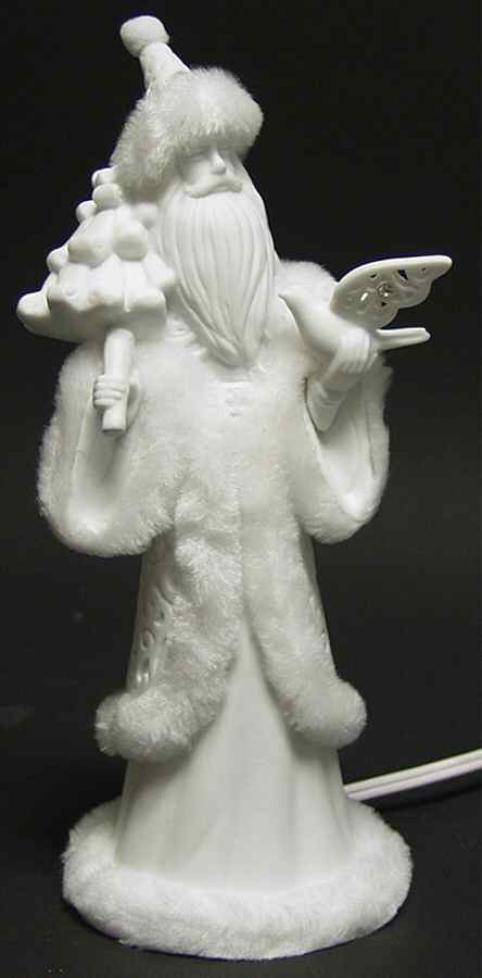 Lace Illusions Lighted Santa W/ Dove - No Box by Roman-1