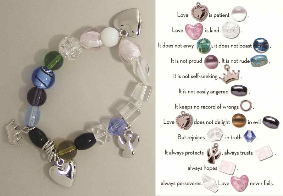 Beaded Story Bracelets 1 Corinthians - Boxed by Roman-1