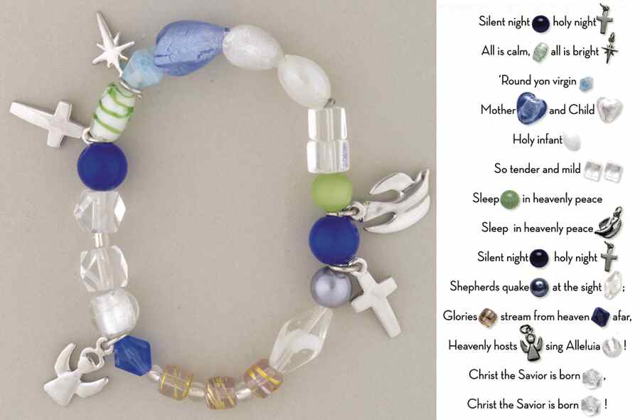 Beaded Story Bracelets Silent Night - Boxed by Roman-1