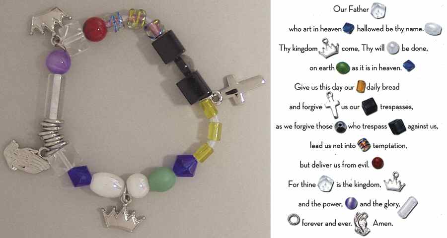 Beaded Story Bracelets The Lord's Prayer Bracelet - Boxed by Roman-1