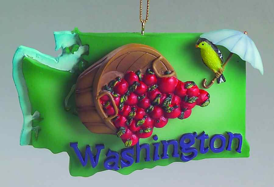 State Keepsake Ornaments Washington - No Box by Roman-1