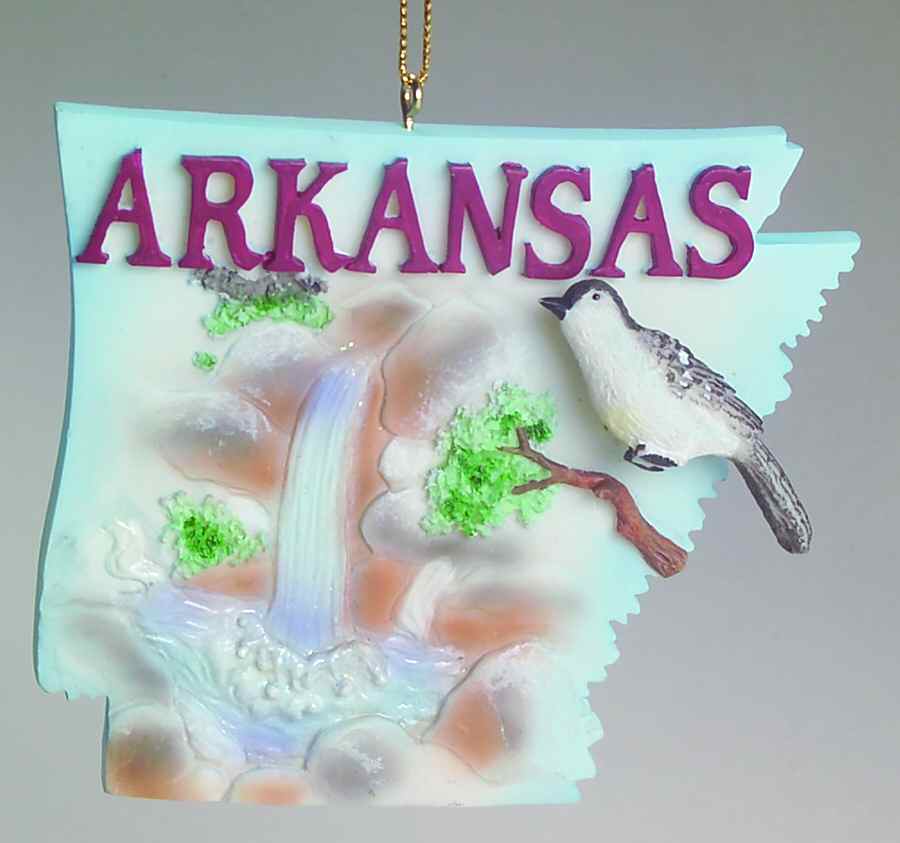 State Keepsake Ornaments Arkansas - No Box by Roman-1