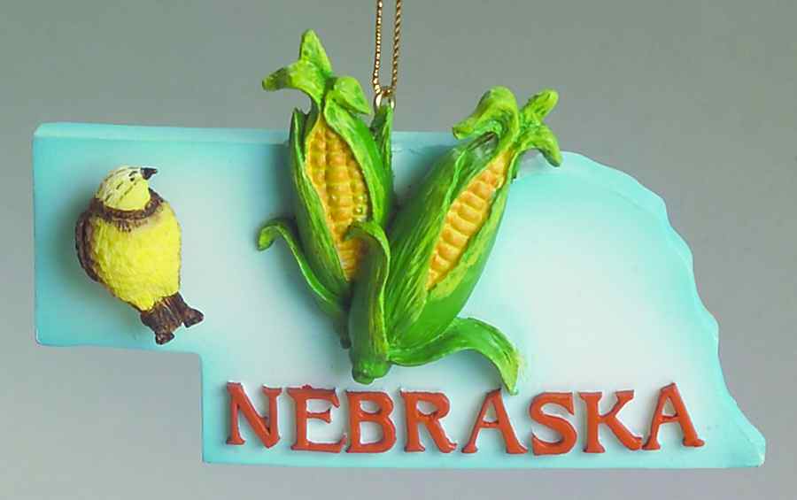 State Keepsake Ornaments Nebraska - No Box by Roman-1