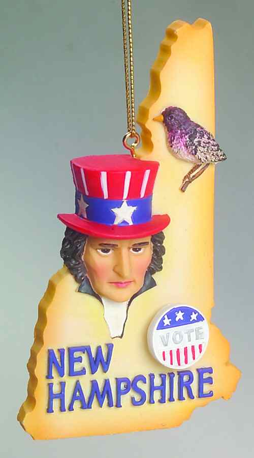 State Keepsake Ornaments New Hampshire - No Box by Roman-1