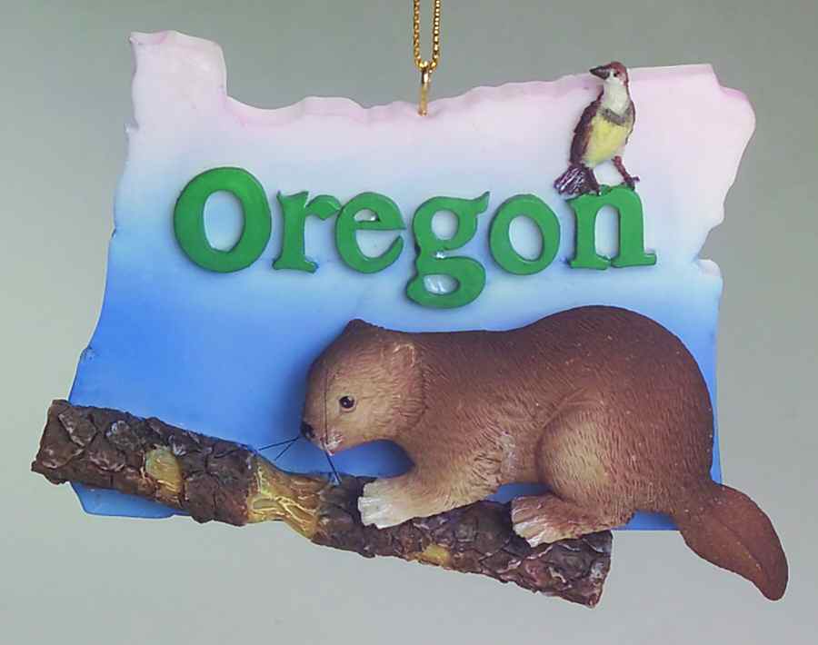 State Keepsake Ornaments Oregon - No Box by Roman-1