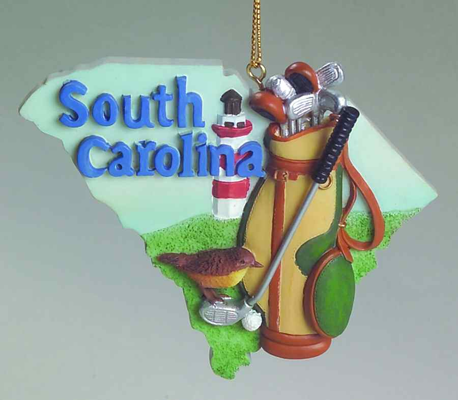 State Keepsake Ornaments South Carolina - No Box by Roman-1