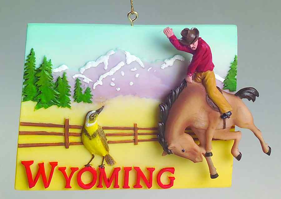 State Keepsake Ornaments Wyoming - No Box by Roman-1